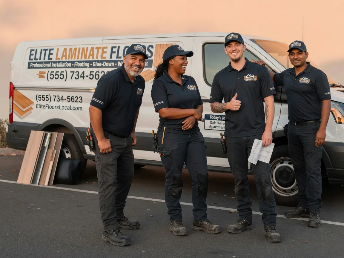 Laminate flooring installation company in Santo, TX